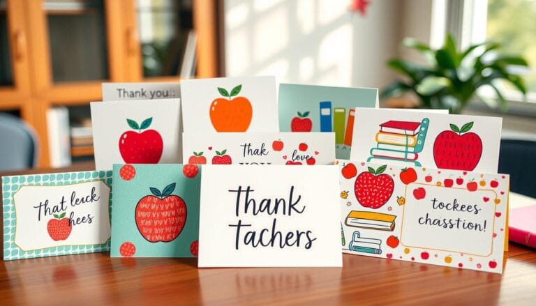 thank you notes for teachers