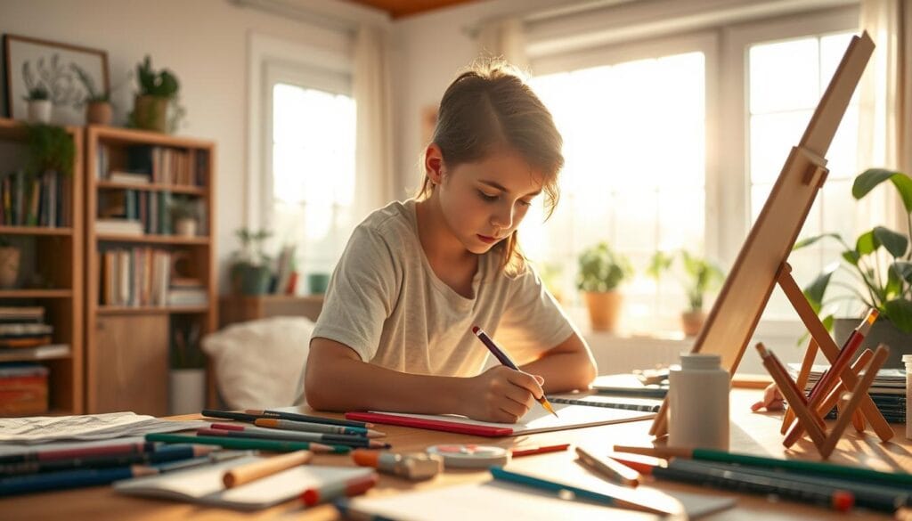 Artistic Skills Development in Homeschooling