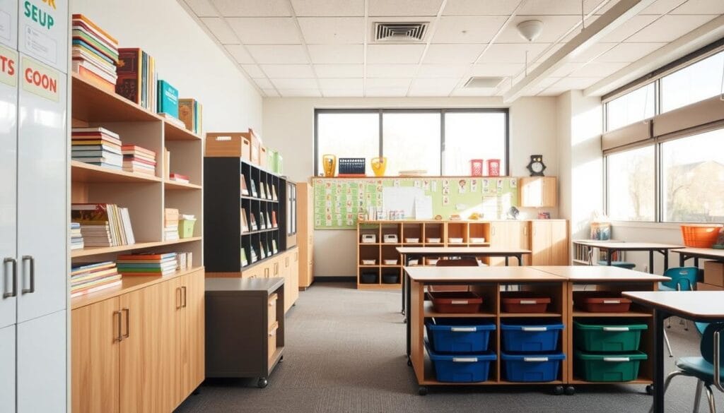 Classroom Storage Organization