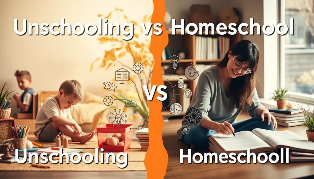 Unschooling and Homeschooling Comparison